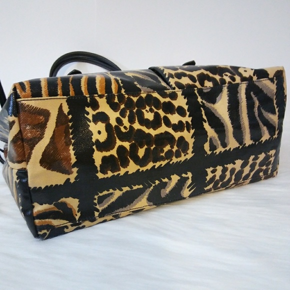 Dooney and Bourke June Animal Print Handbag - Picture 6 of 8
